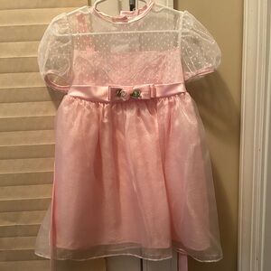 Elegant Pink Kids Formal Dress